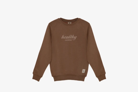 Unisex sweatshirt, brown
